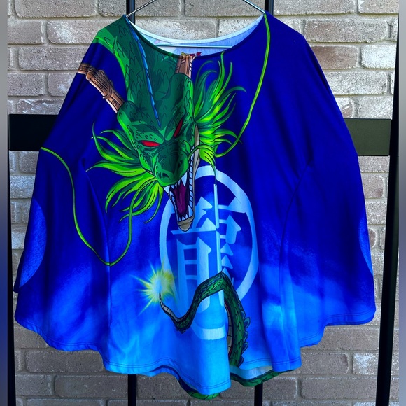 DragonBall Z Shenron Poncho Blouse - Picture 1 of 3